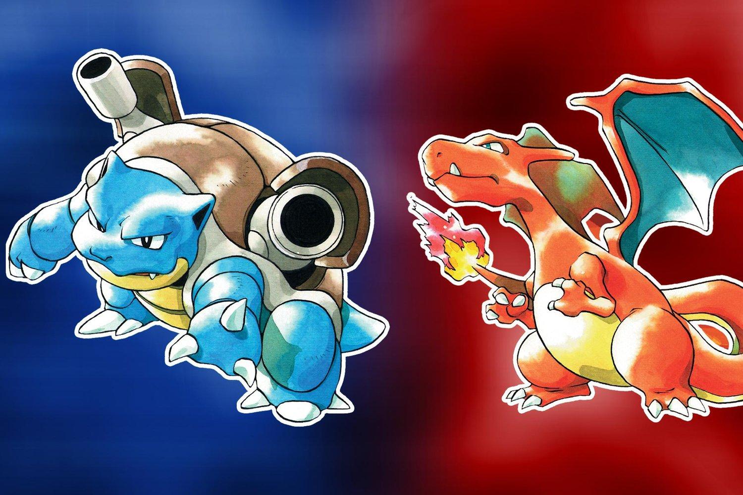 Pokémon Rosso/Blu ricreati in 3D con lo stile originale